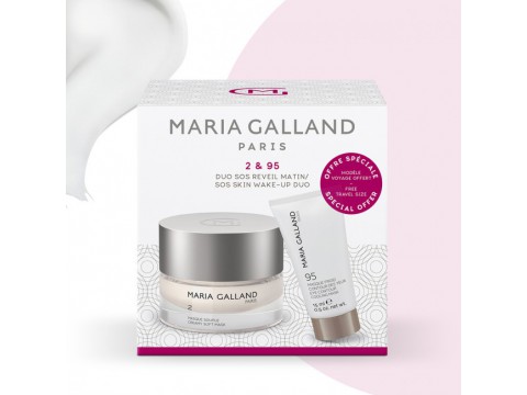 MARIA GALLAND Švelni kreminė kaukė(50 ml)+ 95 Paakių kaukė (15ml) DOVANŲ MARIA GALLAND Švelni kreminė kaukė(50 ml)+ 95 Paakių kaukė (15ml) DOVANŲ
